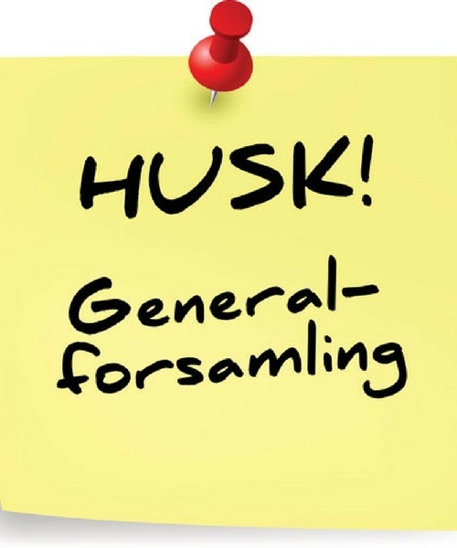 HUSK: Generalforsamling